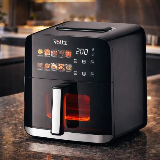 Air Fryer Oliver Voltz – 4L/8L (OV51980CE/CF), LED дисплей, 10 програми