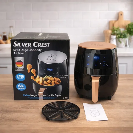 Air Fryer Silver Crest 6L / 2400W – уред за готвене с горещ въздух