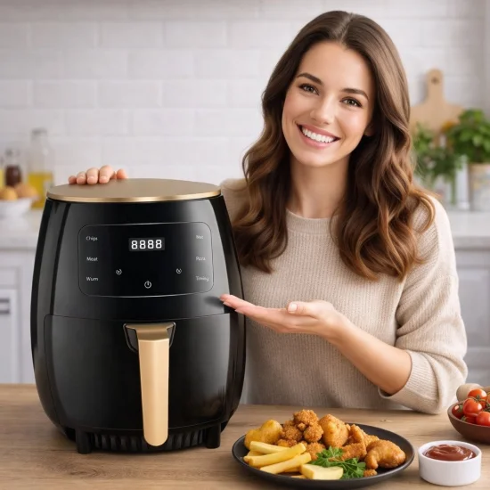 Air Fryer Silver Crest 6L / 2400W – уред за готвене с горещ въздух