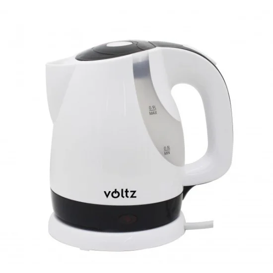 Ел. кана Oliver Voltz OV51230F, 1300W, 0.9 литра, Безжична, Бялa/ Черна