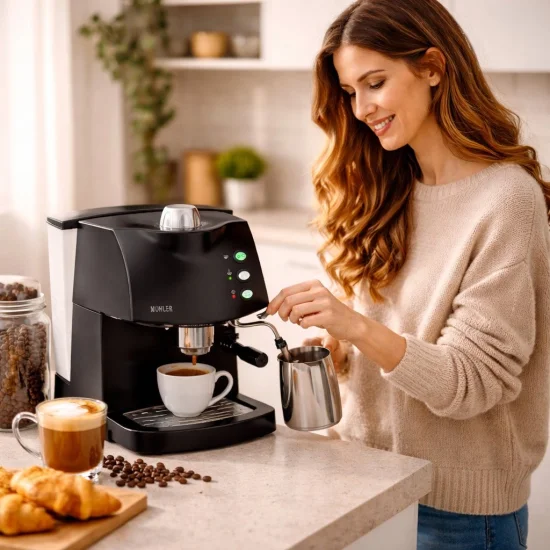 Еспресо машина Muhler MCM-1583, 925W, 15 Bar